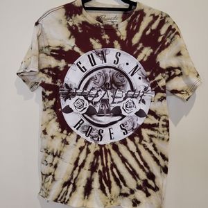 BRAVADO Guns N Roses Tie-dye T-shirt Medium